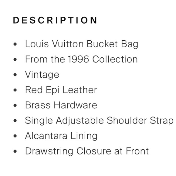 Louis Vuitton AUTHENTIC Epi Noe Bucket Bag - Picture 11 of 14